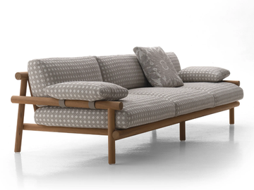AYANA - Fabric garden sofa by B&B Italia Outdoor - view 3